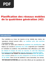 Évolution des réseaux mobiles 1G à 4G | PDF | GSM | LTE (Télécommunication)