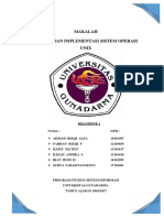 Makalah Konsep Dan Impelementasi UNIX (Kelompok 1)