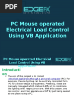 PC Mouse Operated Electrical Load Control Using VB Application