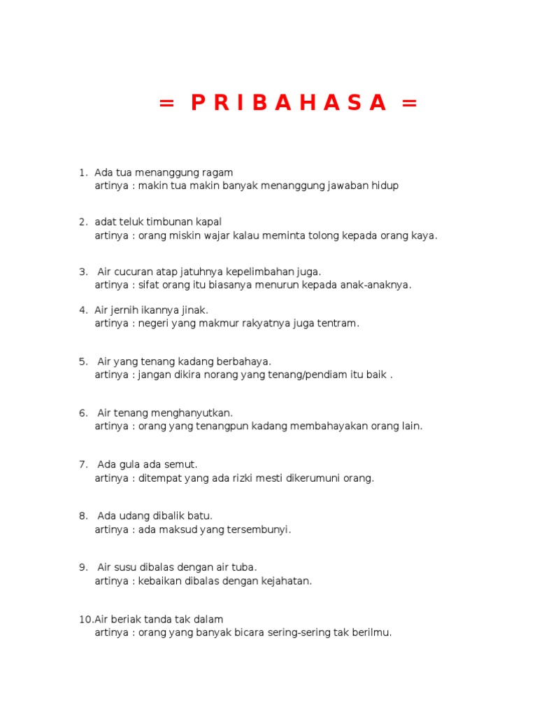 Pri Bahasa