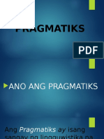 Pragmatiks