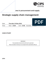 Strategic supply chain management at Whirlpool
