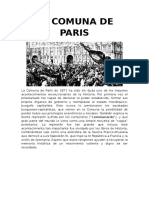 La Comuna de Paris