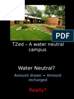 TZed - A Water Neutral Campus