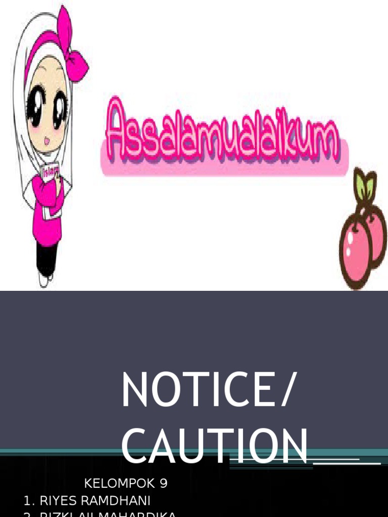 Ppt Notice Finish Transportasi