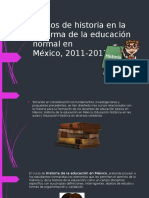 Cursos de Historia en La Reforma de La