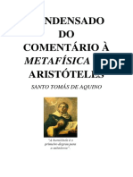 EDITADO - Comentário Condensado À Metafísica de Aristóteles