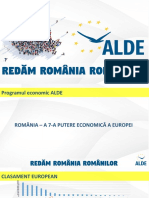 Program Economic ALDE