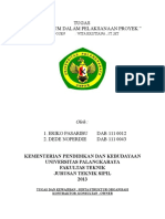 ASPEK HUKUM DALAM PELAKSANAAN PROYEK