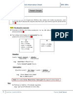 Information Sheet On Verb Tenses