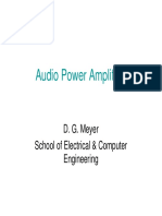 Power Amp Class