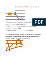 What's The Best Way To The Post Office? (Use The Map For Orientation.)