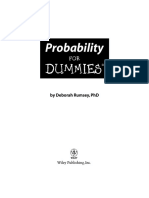 (Deborah Rumsey) Probability For Dummies