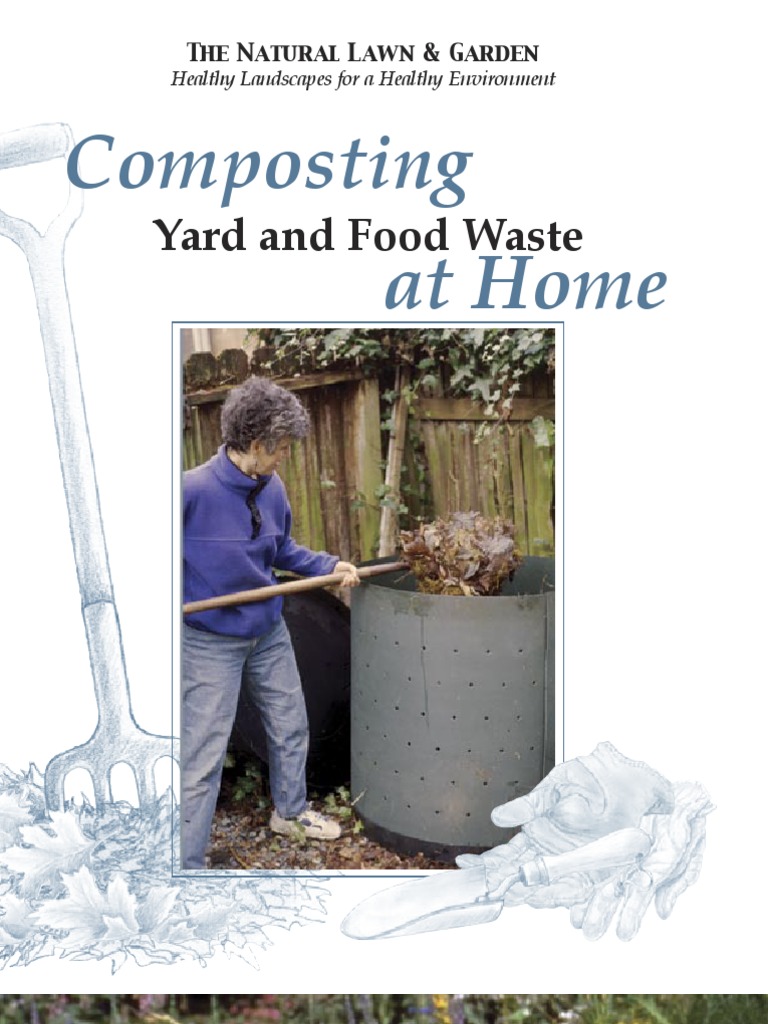 Composting Yard Food Waste at Home PDF Compost Mulch
