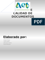 Gestión Calidad Documentos