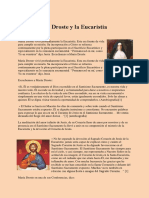 Beata Maria Droste y La Eucaristia