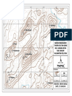 Peta Topografi Daerah Mandiangin