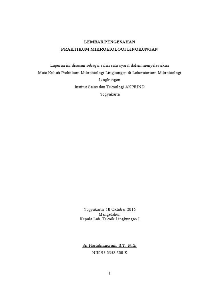 Contoh Lembar Pengesahan Acara - Simak Gambar Berikut