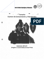 Examen de Conocimientos y Psicotecnico - Perú