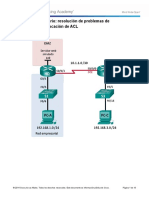 9.4.2.7 Lab - Troubleshooting ACL Configuration and Placement