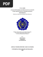 Download ANALISA POSTUR KERJA DAN PERANCANGAN ALAT BANTU UNTUK AKTIVITAS MMHpdf by Made Surya Pramana Putra SN328187199 doc pdf