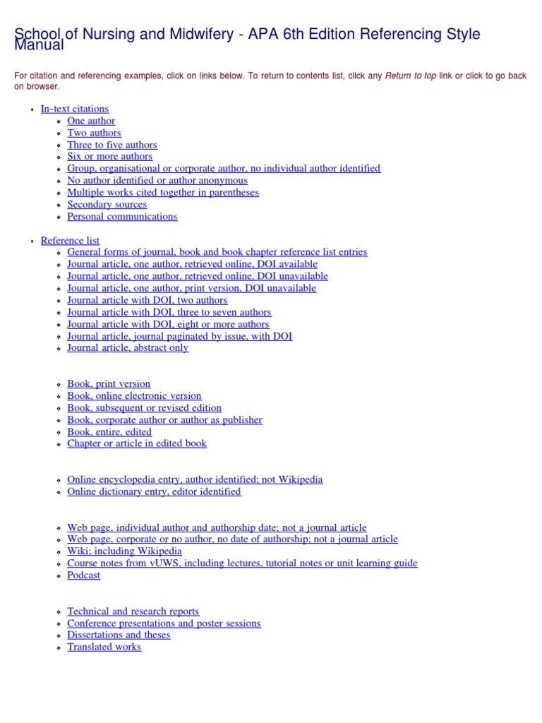 Thesis citation style image