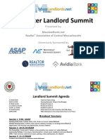 Worcester Landlord Summit Oct 22 2016 Agenda