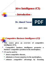 1_Introduction to Competitive Intelligence