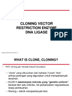 8. Cloning Vector & Enzim Restriksi Fix
