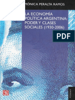 214688923 La Economia Politica Argentina Poder y Clases Sociales 1930 2006 Peralta Ramos