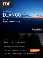 Andrew Godwin - Reinventing Django For The Real-Time Web PDF