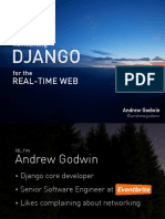 Andrew Godwin - Reinventing Django For The Real-Time Web PDF