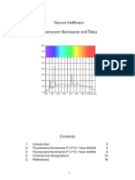 Fluorescent Illuminants and Tubes