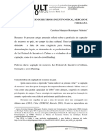 Captação de Recursos: Incentivo Fiscal, Mercado e Formação