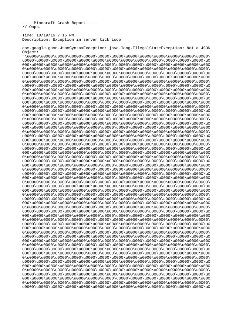 Crash 16 10 19 19 15 25 Server Information Technology Management Computing