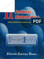 Análisis II - Espinoza PDF