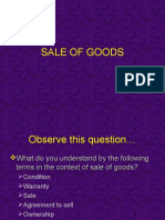 Sale of Goods