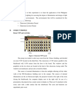 I. Objectives: Figure 1: Classroom V307 Layout