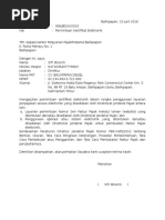 Formulir Permintaan Sertifikat Elektronik