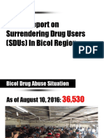 Surrendering Drug Users (SDUs)