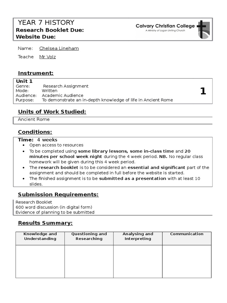 Full History Assignment | PDF | Romulus And Remus | Religion And Belief