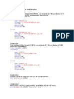 Ejercicios Creacion de Base de Datos