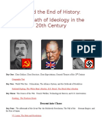 Toward The End of History: The Death of Ideology in The 20th Century