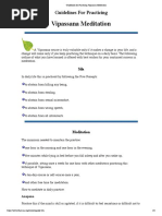 20 Important Spiritual Instructions | PDF | Yoga | Meditation
