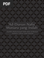 Download AD DURRUN NAFIS - Syeikh Muhammad Nafis Idris Al-Banjari by Mohd Najib Mohd Hussain SN328224894 doc pdf