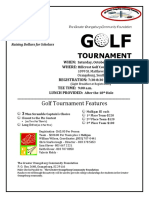 golf flyer