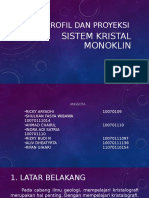 Profil Dan Proyeksi Kristal Monoklin