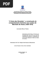 "O Anjo Das Donzelas": A Construção Do Comportamento Feminino Nos Contos de Machado de Assis (1858-1878)
