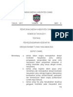 Perda Kab Ciamis No 20 Tahun 2011 Tentang Penyelenggaraan Kesehatan