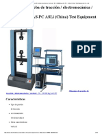 Máquina de Prueba de Tracción - Electromecánica - Vertical - 50 - 20 000 KG - as-PC - ASLi (China) Test Equipment Co